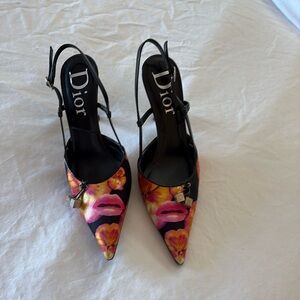 Dior size 37. Beautiful shoe with dice tassels.